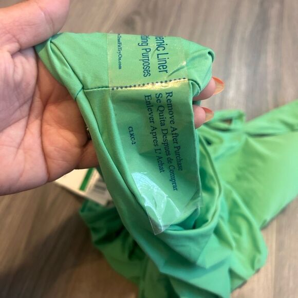 NWT one piece green swim suit - Picture 7 of 7